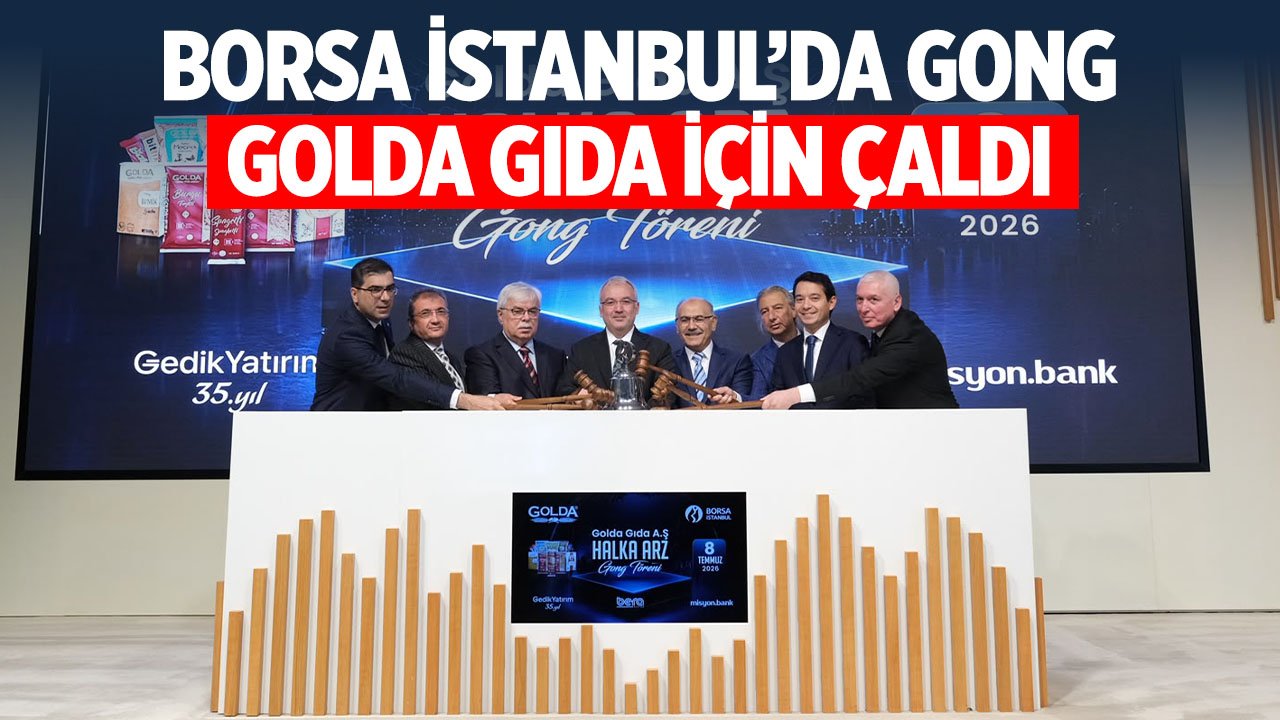 Borsa İstanbul'da gong töreni Konyalı şirket için yapıldı
