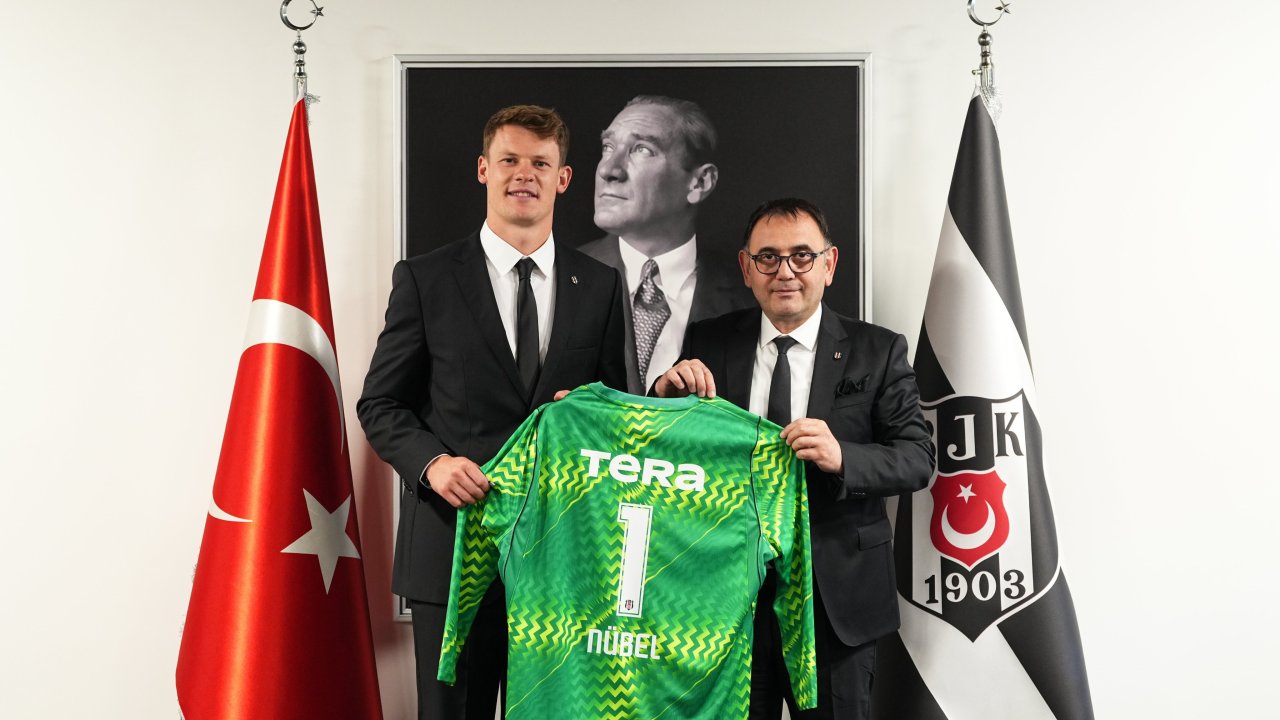 Nübel resmen Beşiktaş'ta: Siyah-beyazlıların 14. Alman futbolcusu oldu