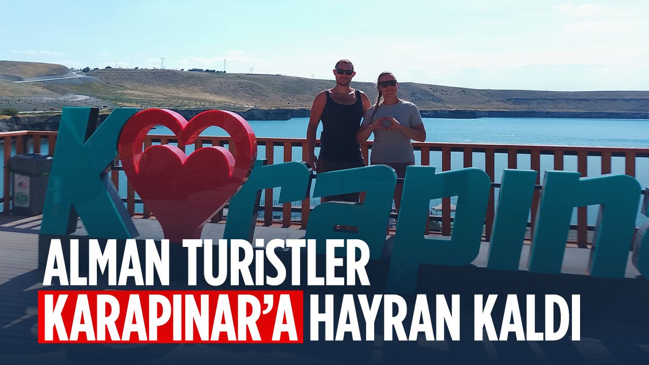 Alman turistler Konya'nın ilçesine hayran kaldı