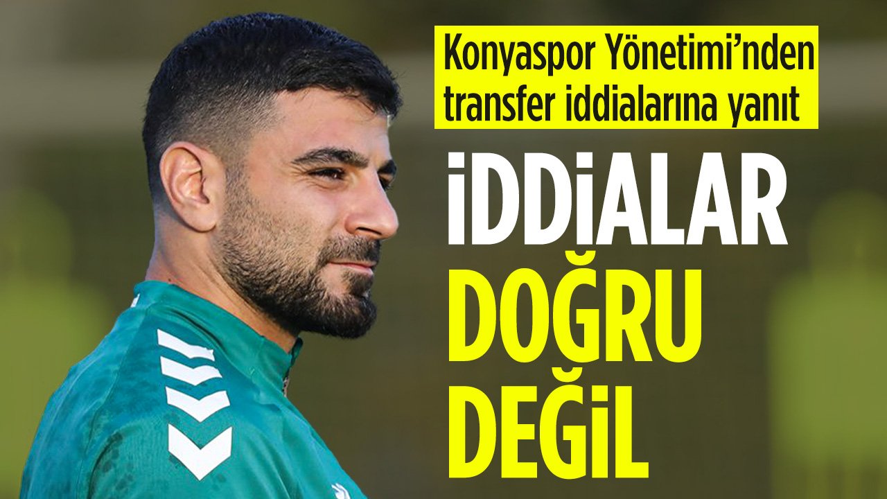 Konyaspor Yönetimi'nden Adil Demirbağ açıklaması: İki kulüpten teklif geldi
