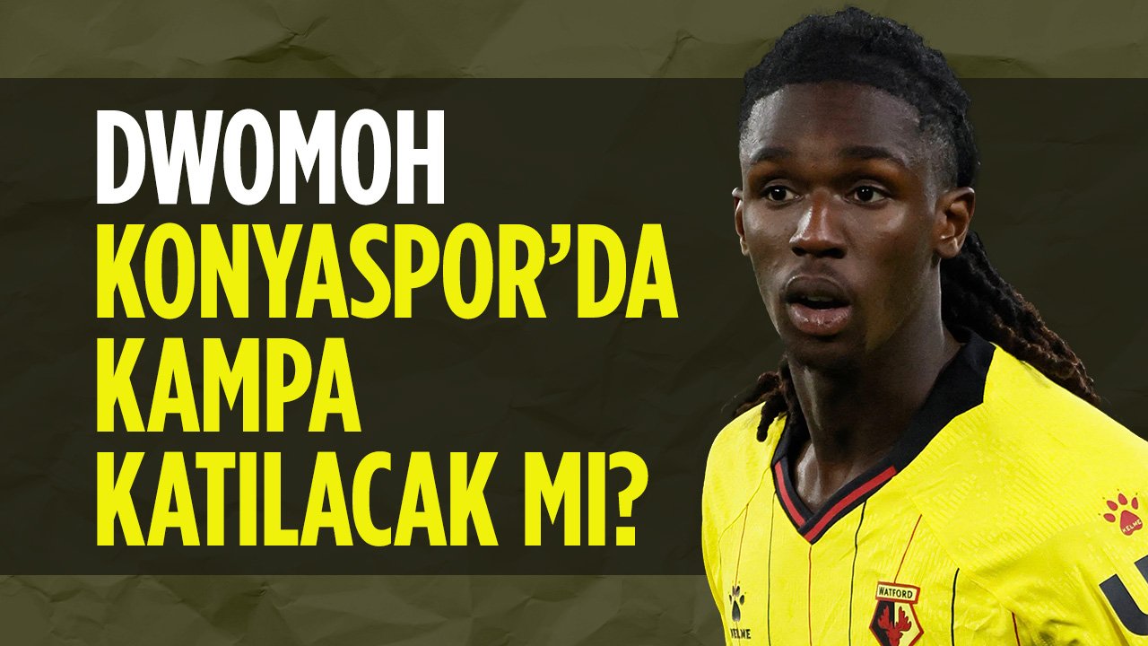 Pierre Dwomoh Konyaspor'da kampa katılacak mı?