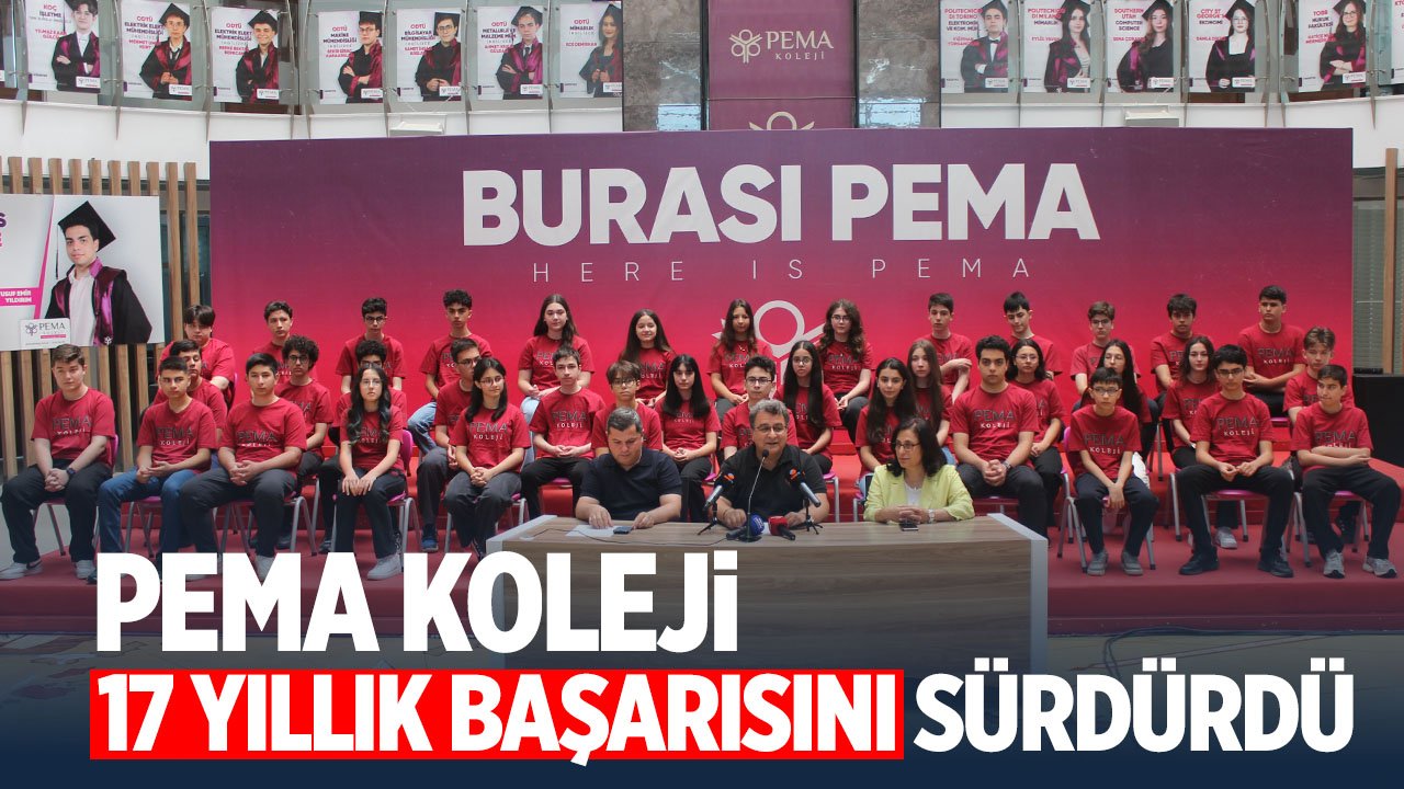 PEMA Koleji 17 yıllık başarısını sürdürdü: 111. birincisini çıkarttı