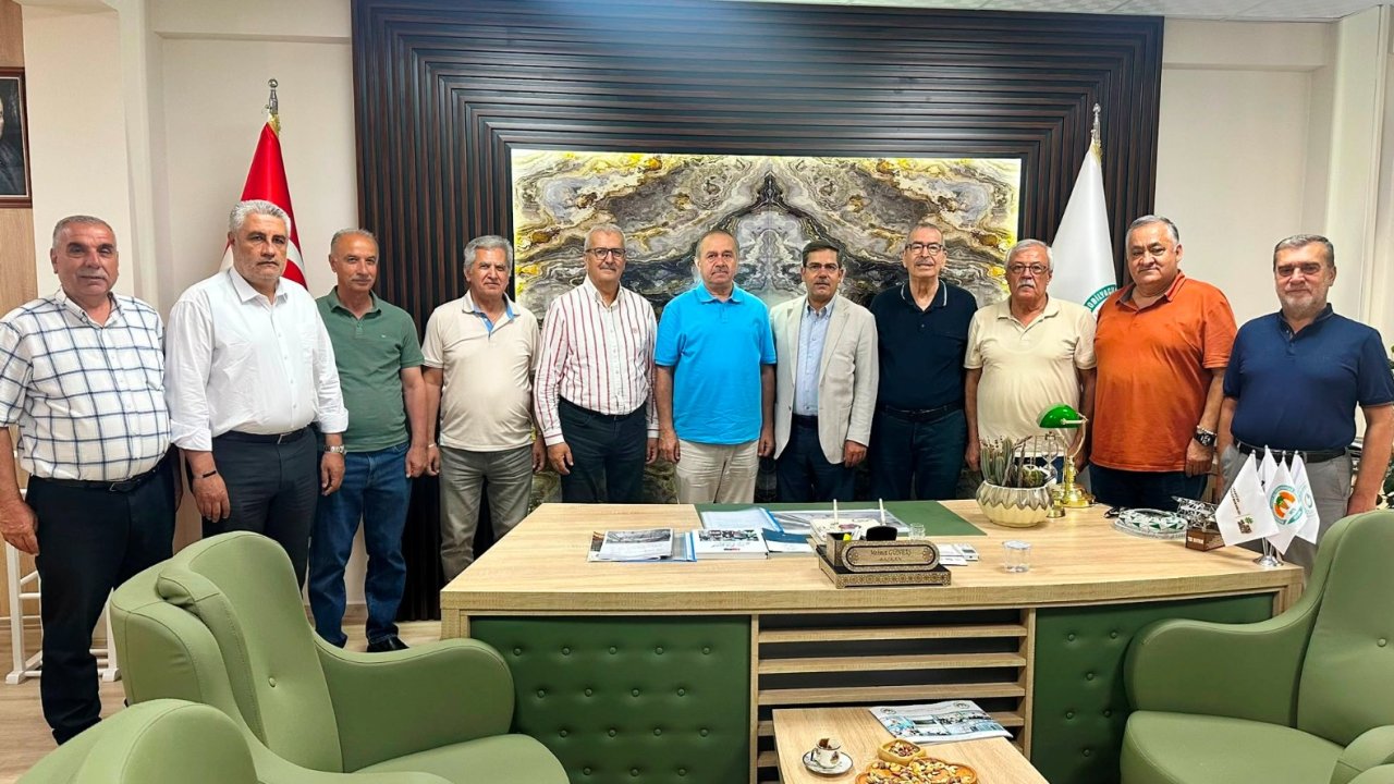 Konya spor camiasından anlamlı buluşma! Mehmet Günbaş’a yeni görevinde destek ziyareti