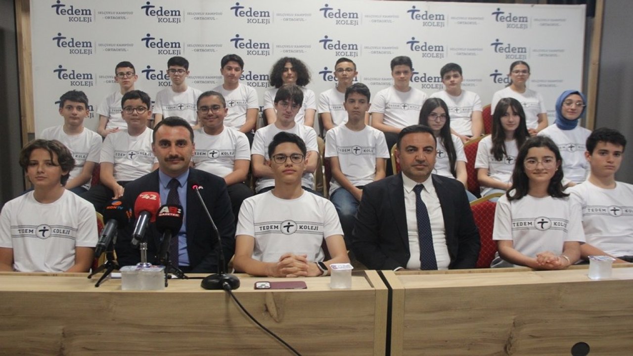 TEDEM Koleji öğrencisi Kayra Berk Gülşen, LGS'de Türkiye 1.'si oldu
