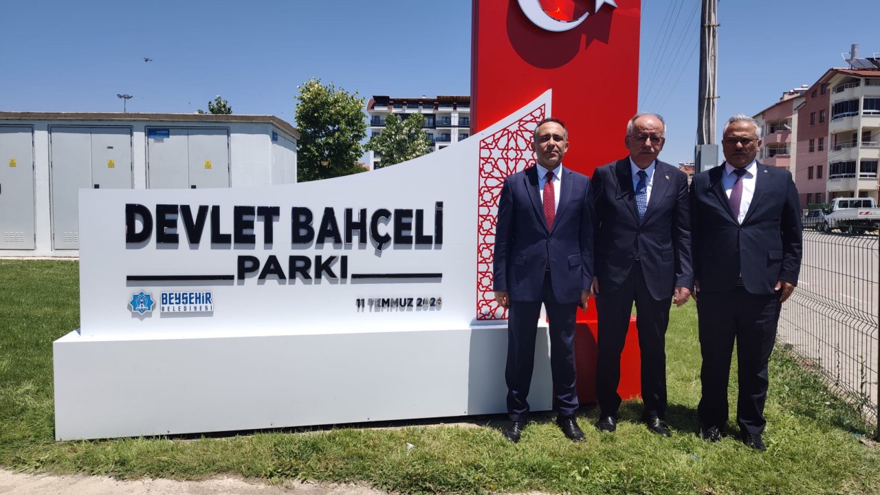 Cumhur İttifakı'ndan Beyşehir'e Bir Kalıcı Eser Daha