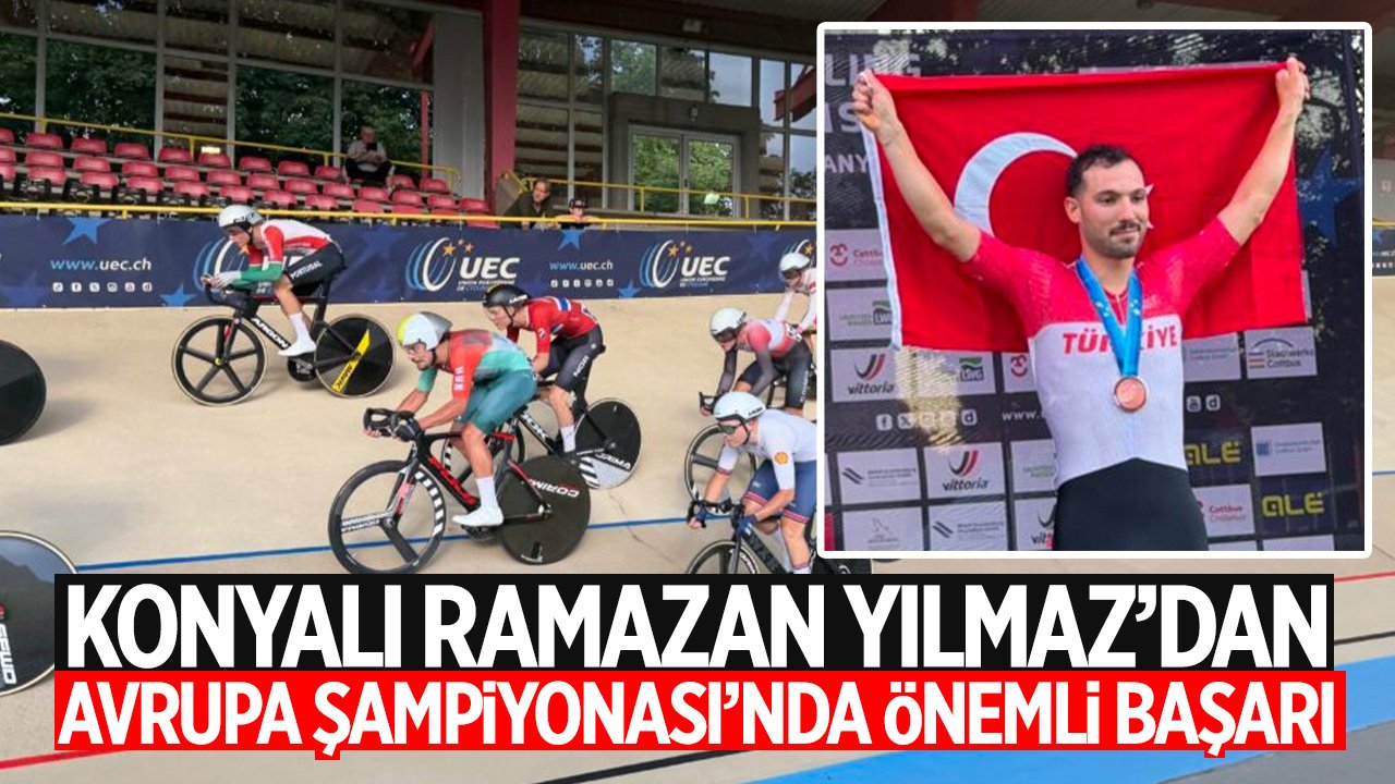 Konyalı Ramazan Yılmaz'dan Avrupa Şampiyonası'nda önemli başarı