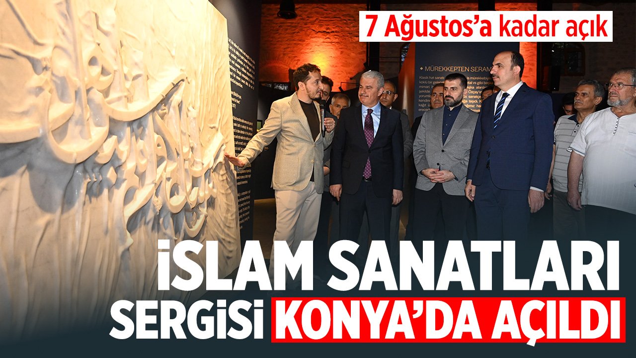 'Hane' İslam sanatları sergisi Konya'da sanatseverleri bekliyor