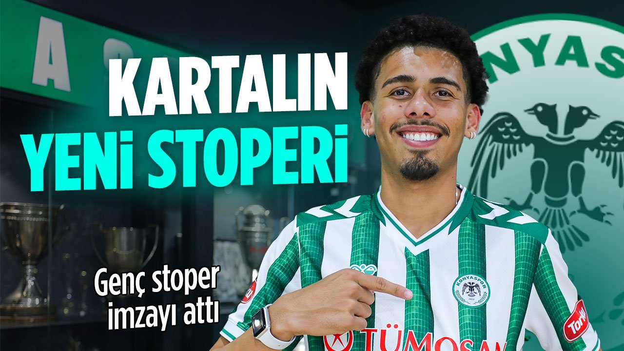 Joao Pedro Da Mata resmen Konyaspor'da: Genç stoper imzayı böyle attı