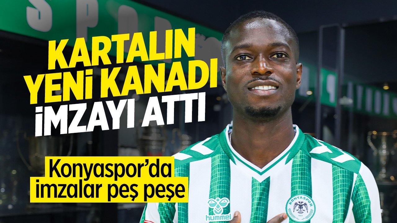Ebrima Colley resmen Konyaspor'da