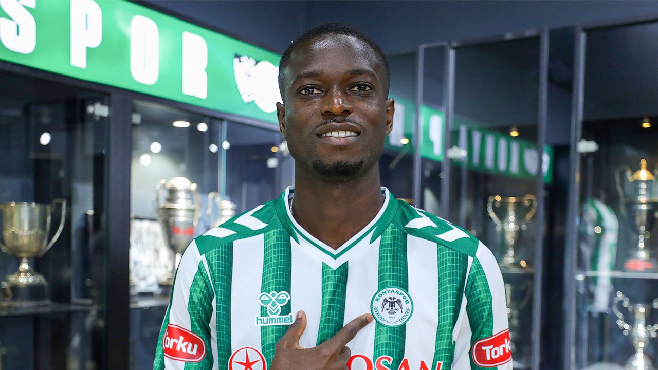 Konyaspor'un yeni transferi Ebrima Colley sağlık taramasından geçti