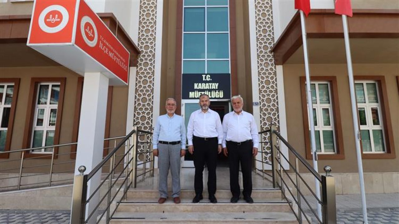 İl Müftüsü Prof. Dr. Ali Öge’den İlçe Müftüsü Halil Taş’a Hayırlı Olsun Ziyareti!