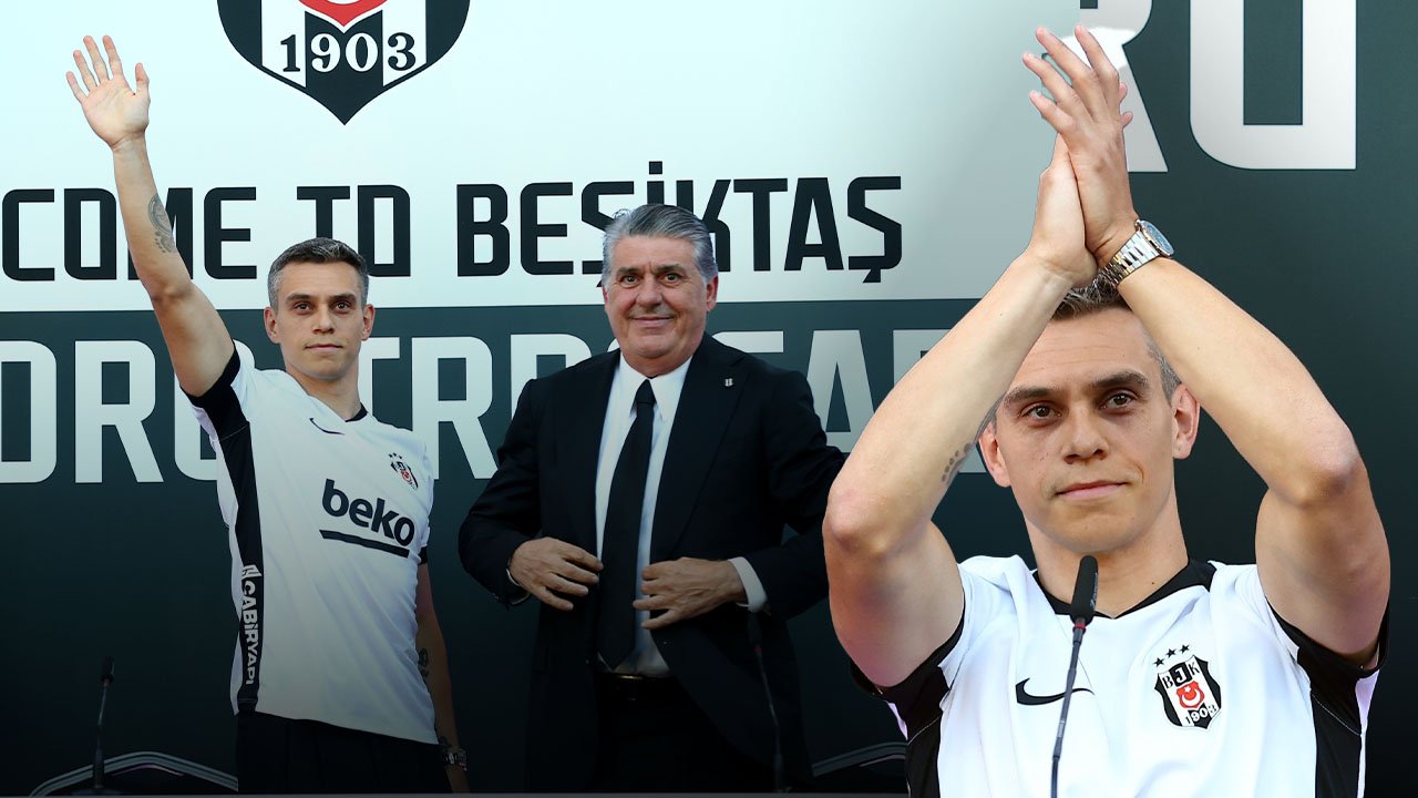 20 bin taraftarın önünde imzayı attı: Trossard resmen Beşiktaş'ta