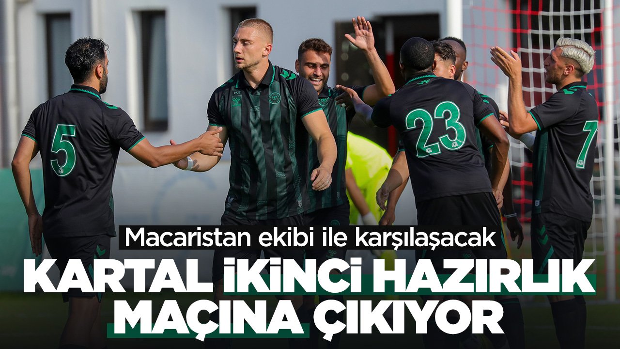 Konyaspor ikinci hazırlık sınavına çıkıyor! Macaristan ekibi ile karşılaşacak