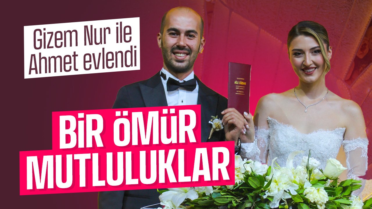 Konya’ya Edirneli gelin! Gizem Nur ile Ahmet’e mutluluklar