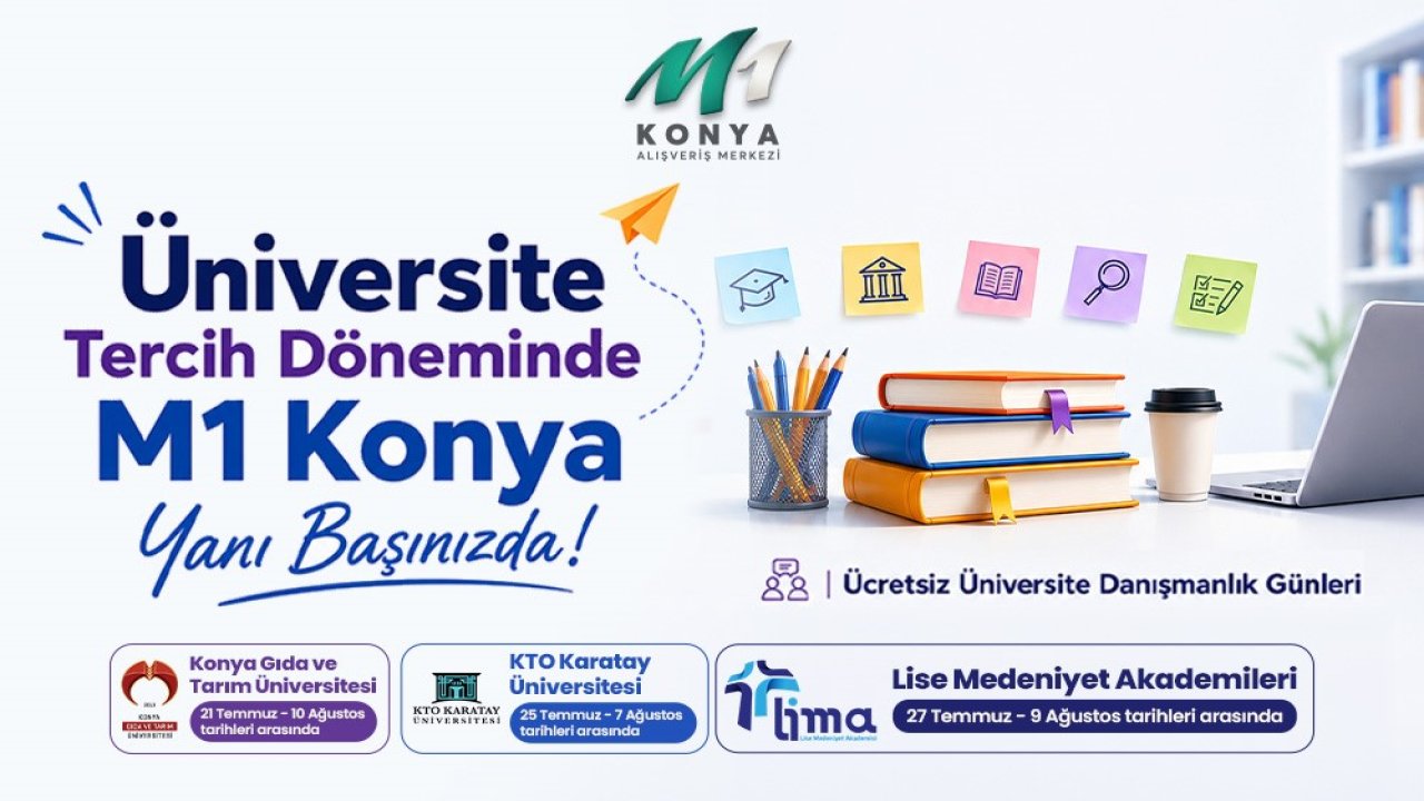 Tercih maratonu başlıyor! Konya'da ücretsiz rehberlik