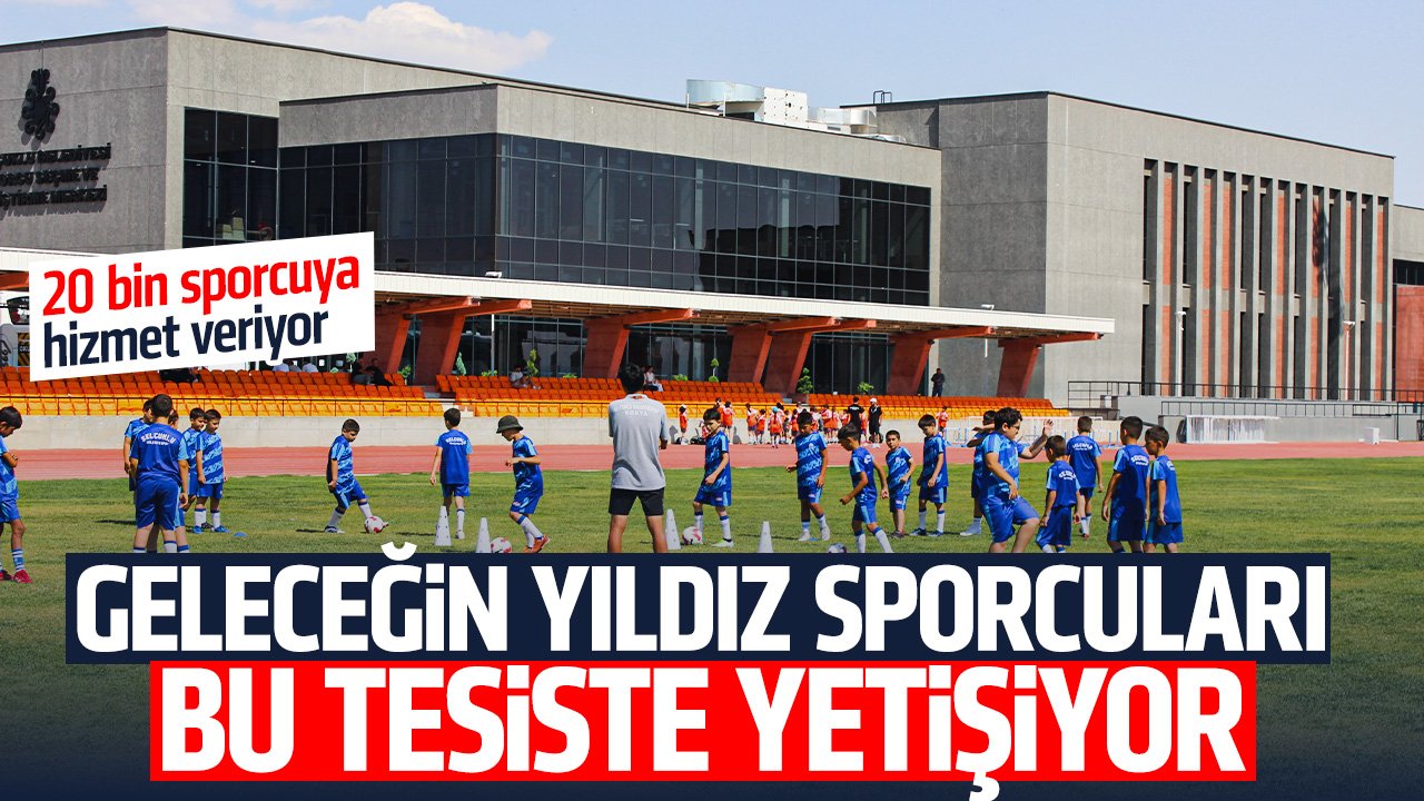 Geleceğin yıldız sporcuları Selçuklu'da yetişiyor! Türkiye’nin en büyük tesisi 20 bin sporcuya hizmet veriyor