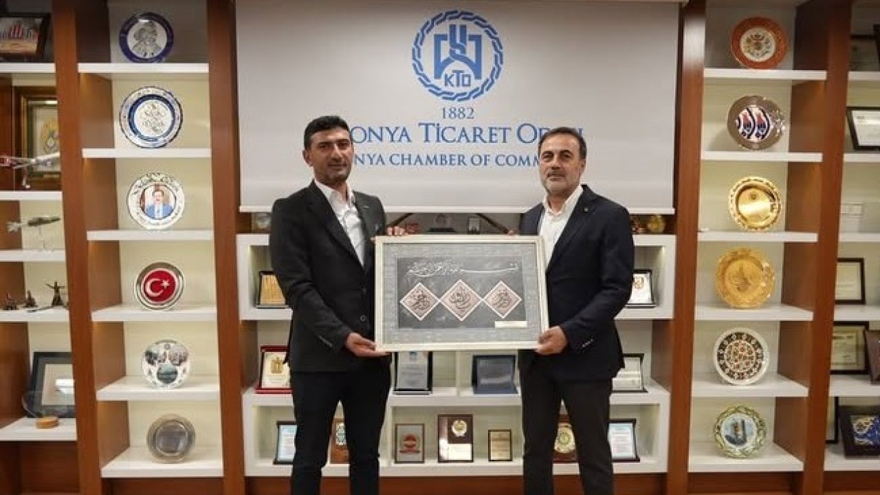 ASRİAD Konya Şubesi’nden KTO Başkanı Selçuk Öztürk’e Ziyaret