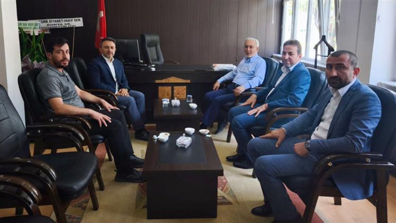 Halil Taş'tan Cahit Küçükyıldız'a ziyaret!