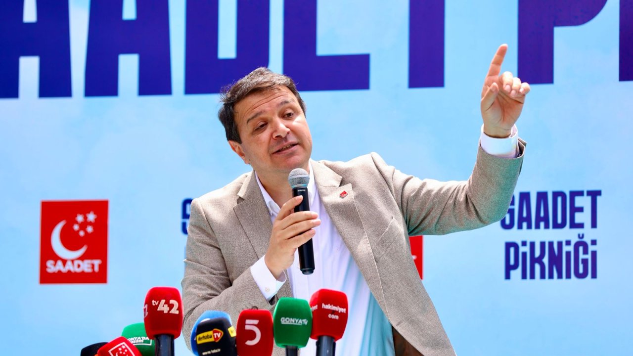 Saadet Partisi Genel Başkanı Mahmut Arıkan Konya'da Konuştu!