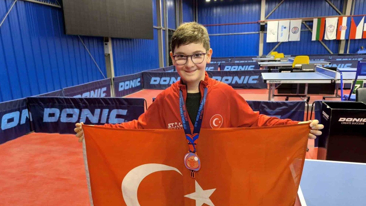 Milli Sporcu Tahir Efe Şahin Kazakistan’dan Bronz Madalya ile döndü