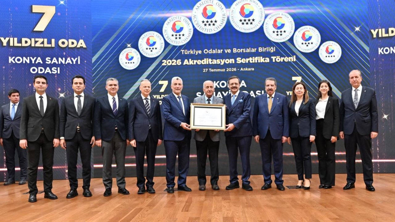 KSO'nun akredite başarısı! 7 yıldızlı hizmet veren Türkiye’deki tek sanayi odası oldu
