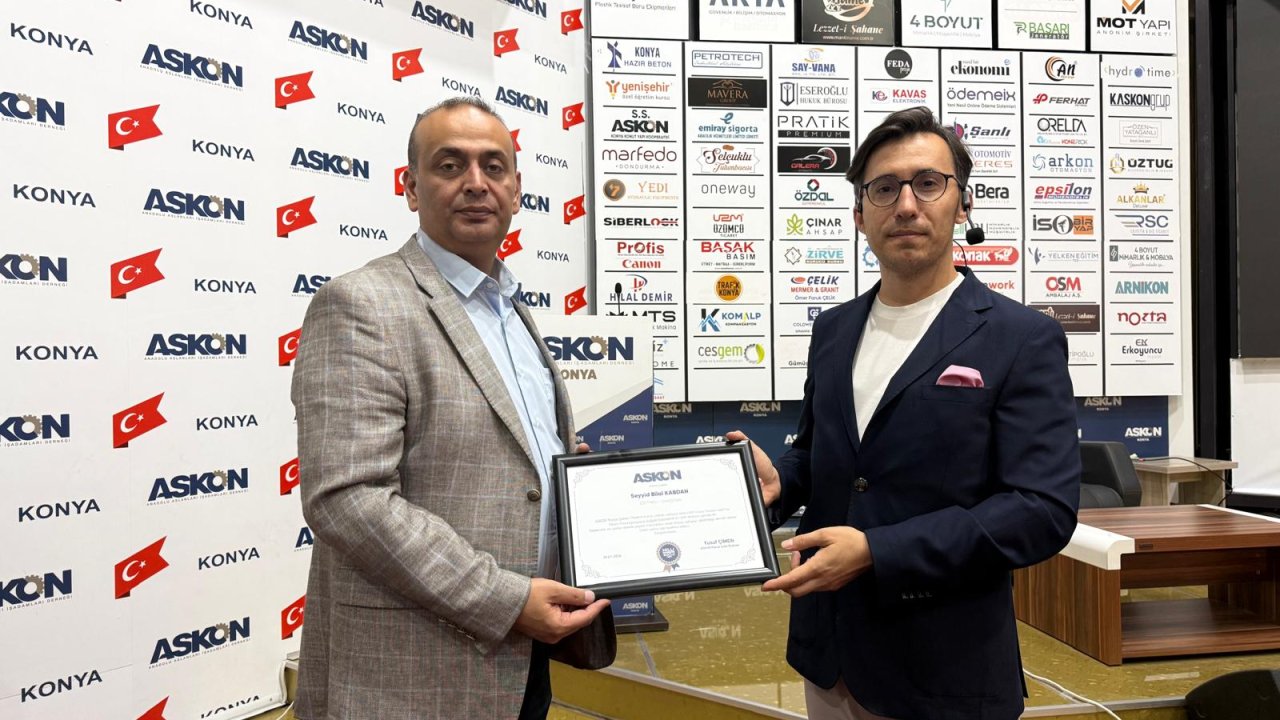 ASKON Konya’dan iletişim hamlesi: Eğitmen Seyyid Bilal’den uygulamalı eğitim
