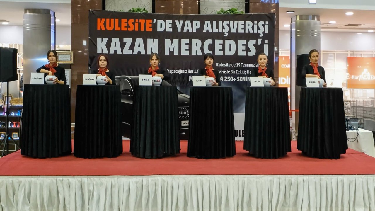 Kulesite'de Alışveriş Kazandırdı: Mercedes-Benz EQA 250+ Talihlisini Buldu
