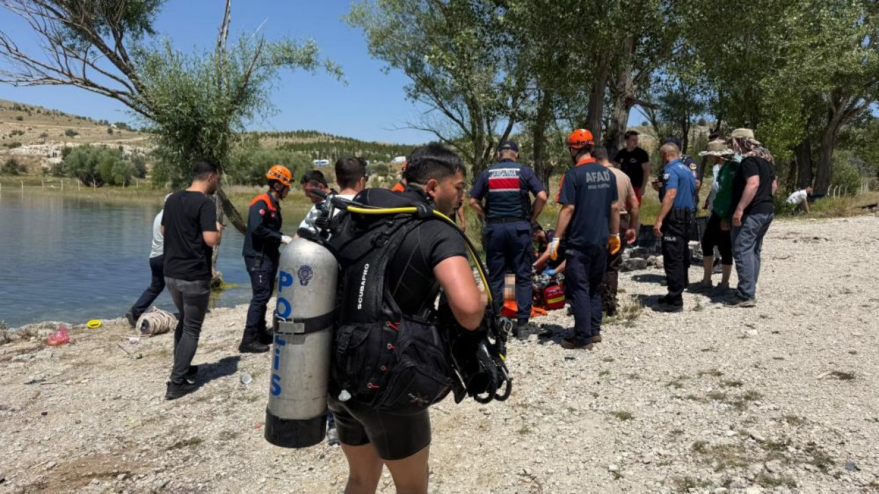 Yem teknesini kurtarmak isterken Konya Altınapa Barajı'nda boğularak can verdi