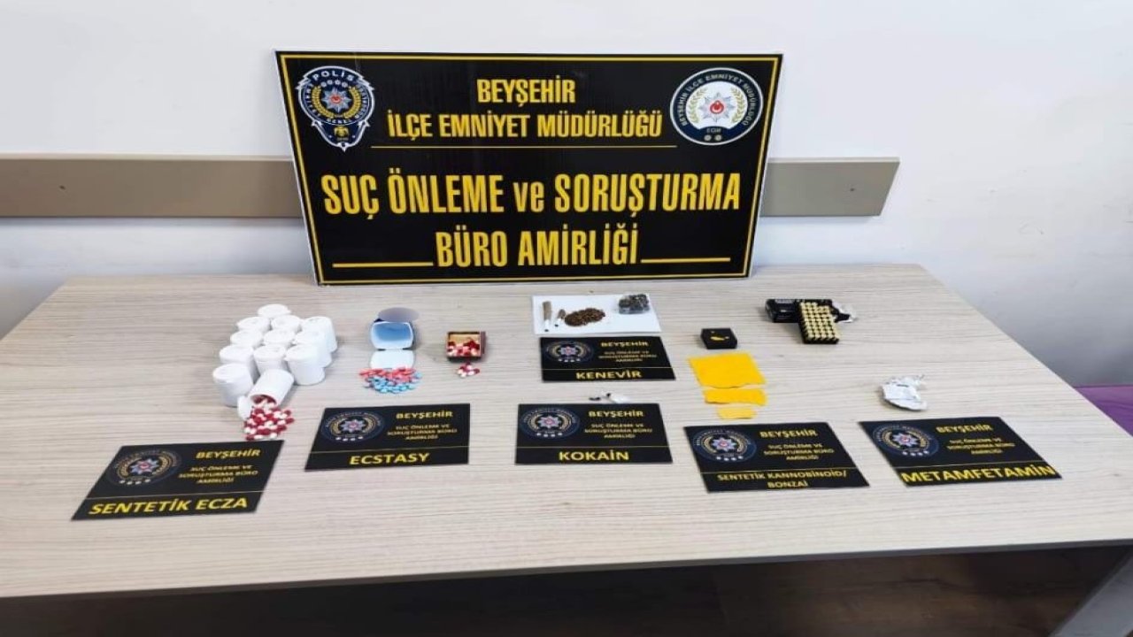 Konya'da şok baskın! Evden çıkanlar polisi bile şaşırttı