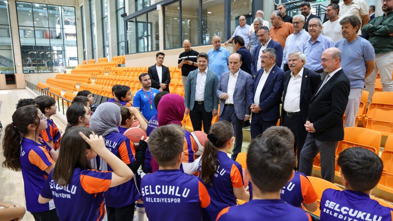 Milletvekillerinden Selçuklu Sporcu Seçme ve Yetiştirme Merkezi’ne Tam Not