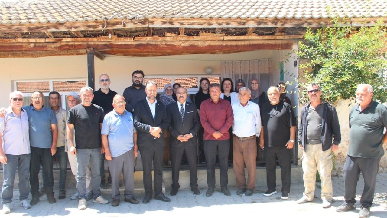 İYİ Parti Genel Başkan Yardımcısı Ulusoy Gölkaşı köyünde vatandaşlarla buluştu; "Yaşanan soruların takipçisi olacağız"