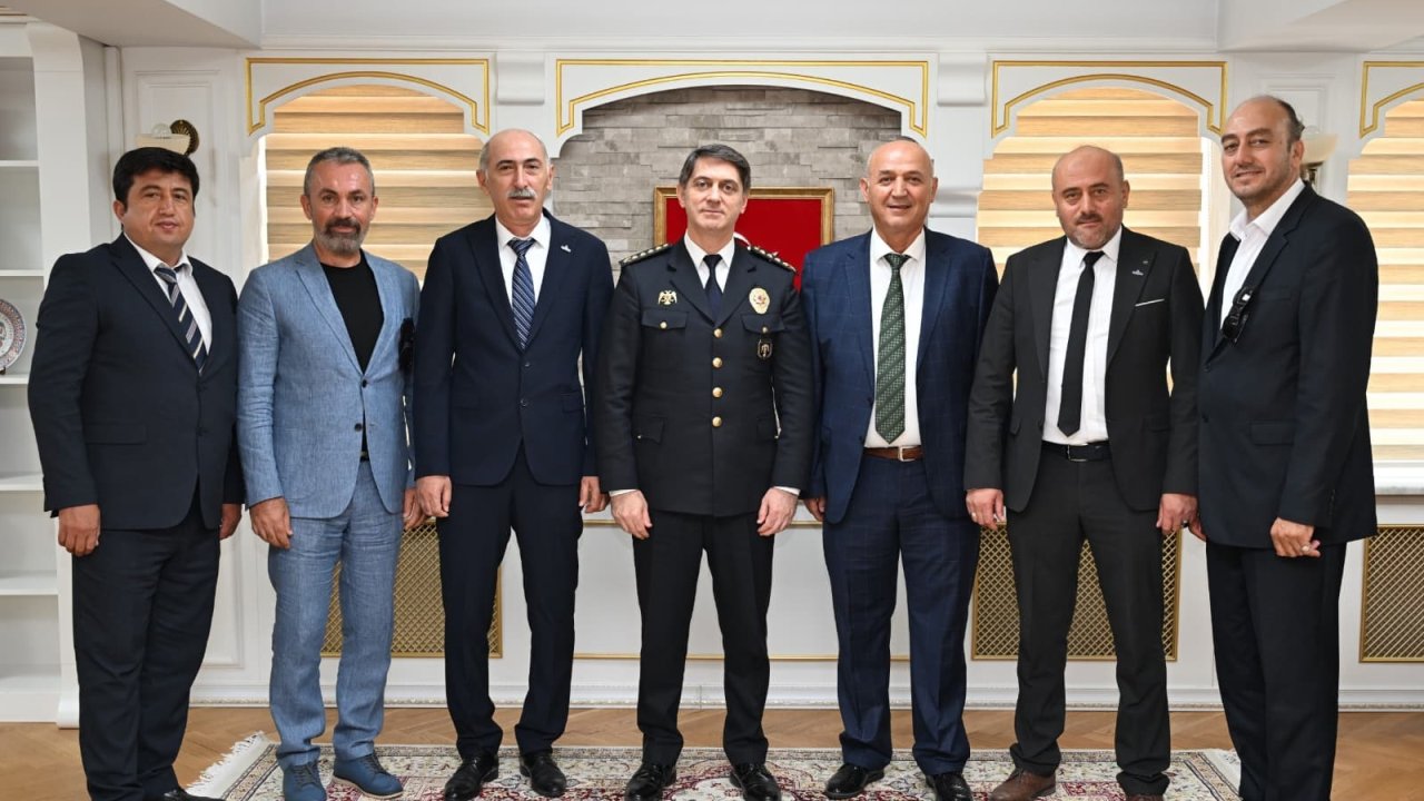 KONİAD'dan Emniyet Müdürü Koç'a Hayırlı Olsun Ziyareti