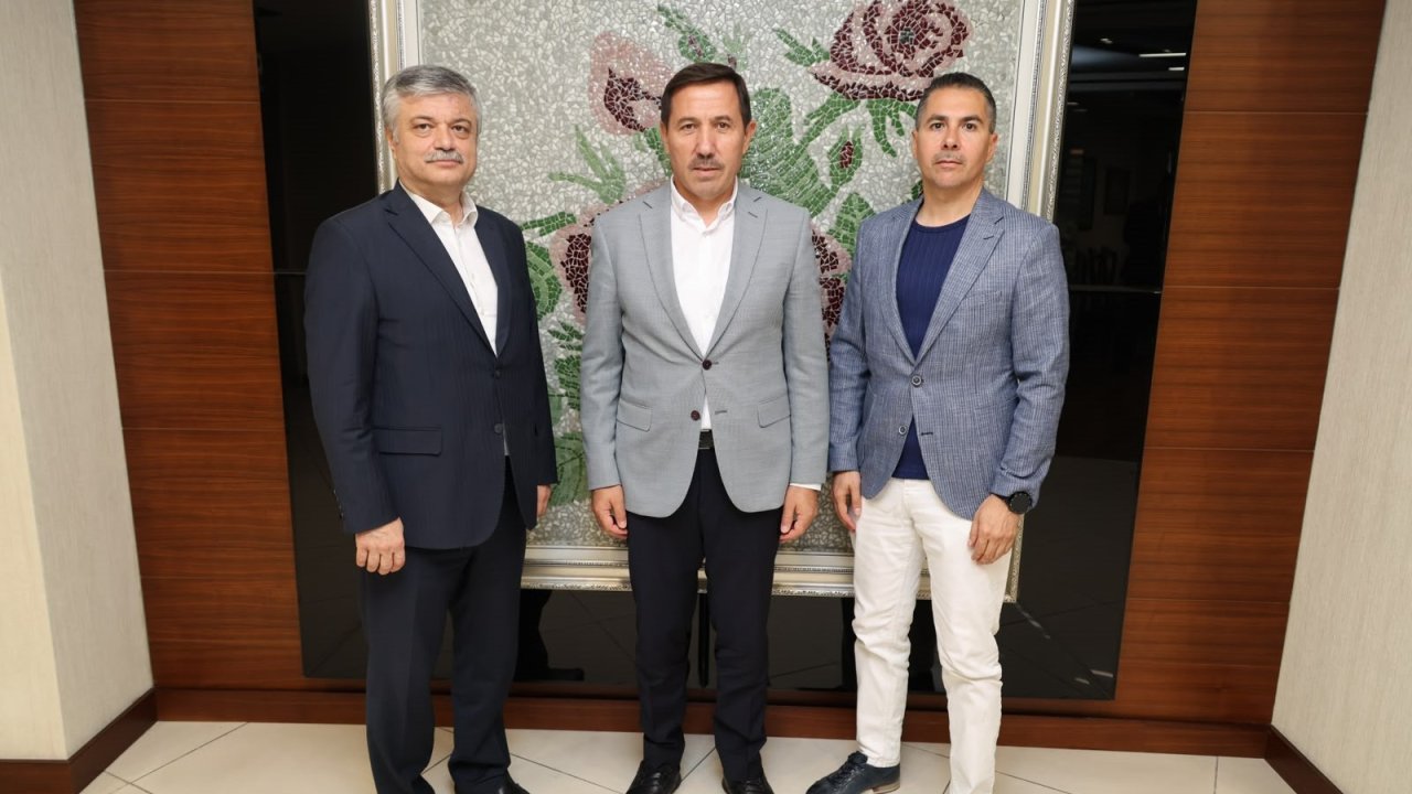 Konya Tabip Odası’ndan Başkan Hasan Kılca’ya ziyaret