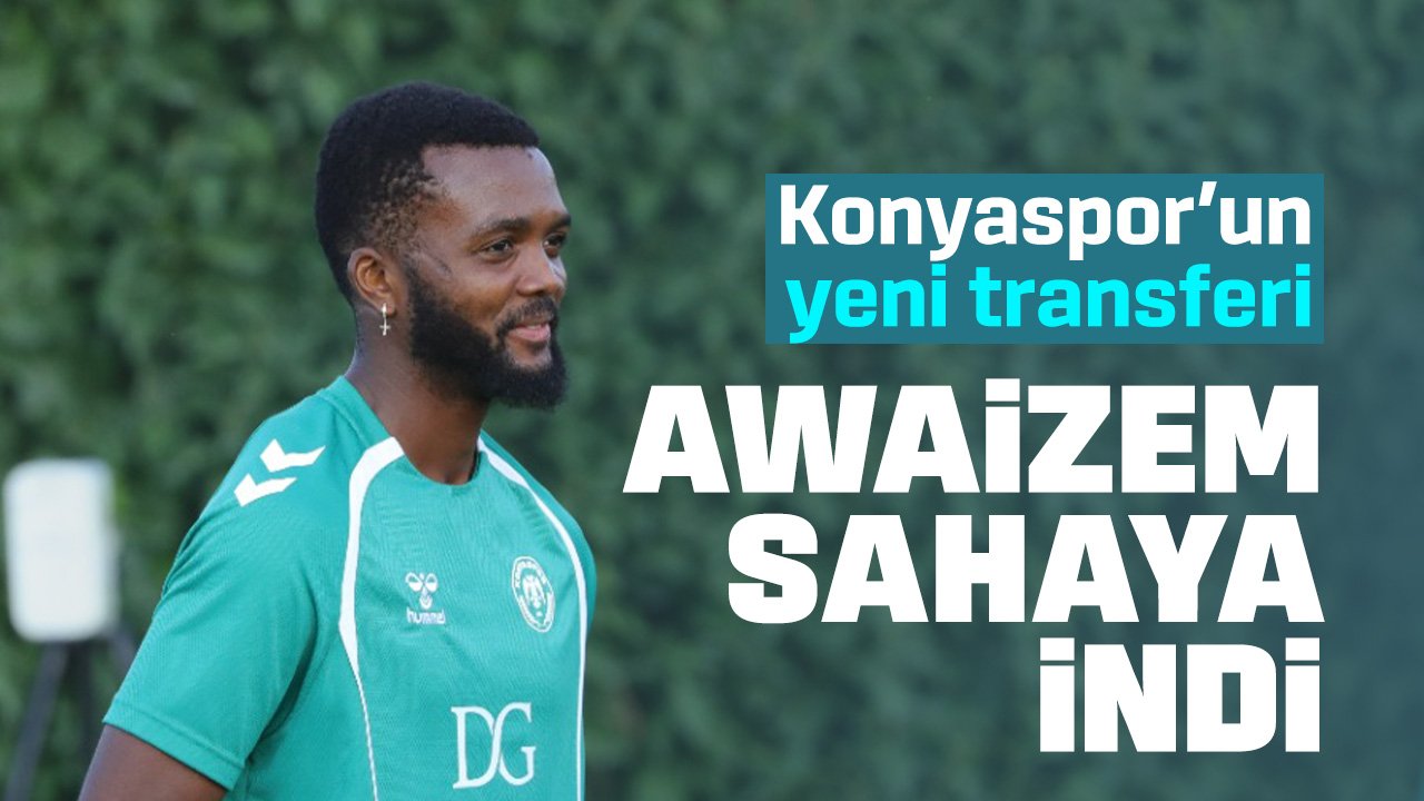 Konyaspor, Rizespor maçına hazırlanıyor: Yeni transfer sahaya indi