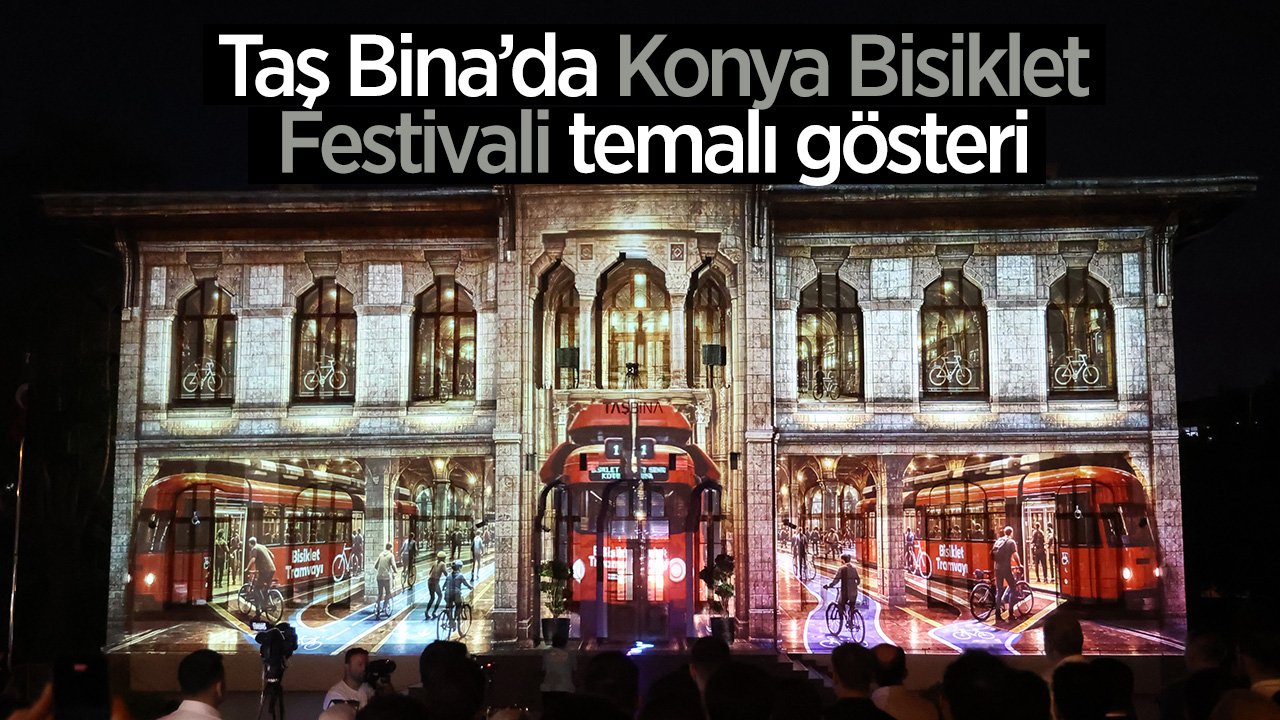 Konya’da Bisiklet Festivali Coşkusu: Taş Bina’da Görsel Şölen ve Festival Heyecanı