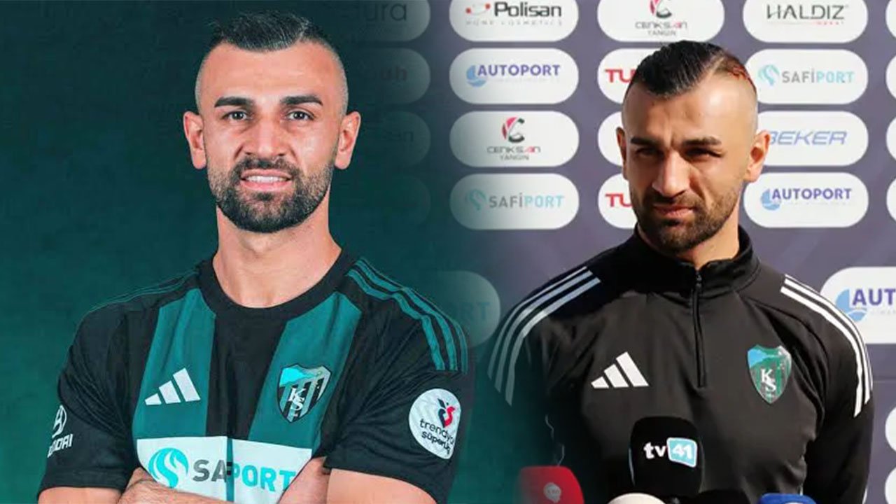 Serdar Dursun'dan Kocaelispor'a duygusal veda
