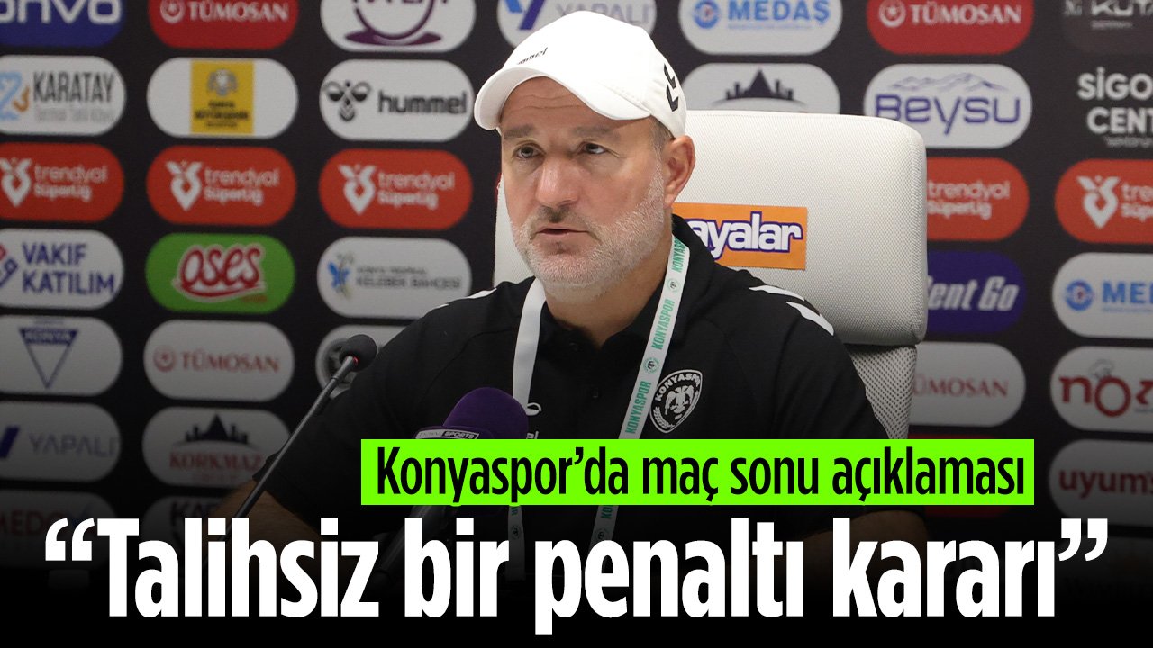 Ersan Parlatan: "Bizim açımızdan talihsiz bir penaltı kararı"