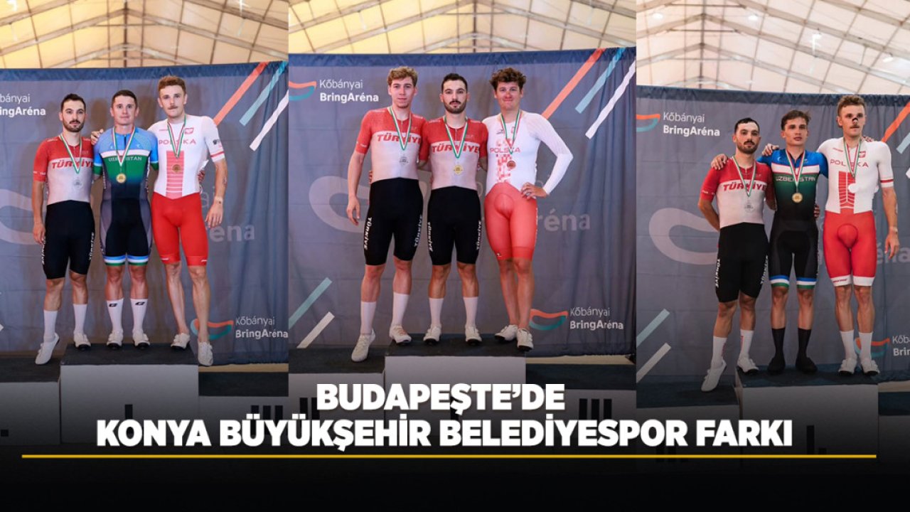 Budapeşte’de Konya Büyükşehir Belediyespor farkı