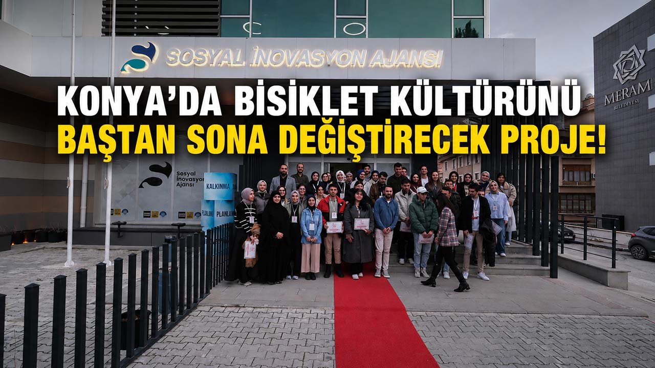 Konya’da bisiklet kültürünü baştan sona değiştirecek proje!