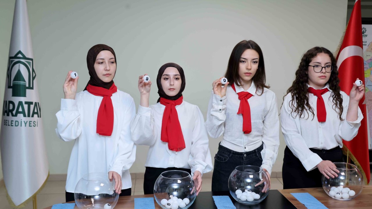Karatay Belediyesi'nin 46. Toplu Konut Hamlesinde Kuralar Çekildi!