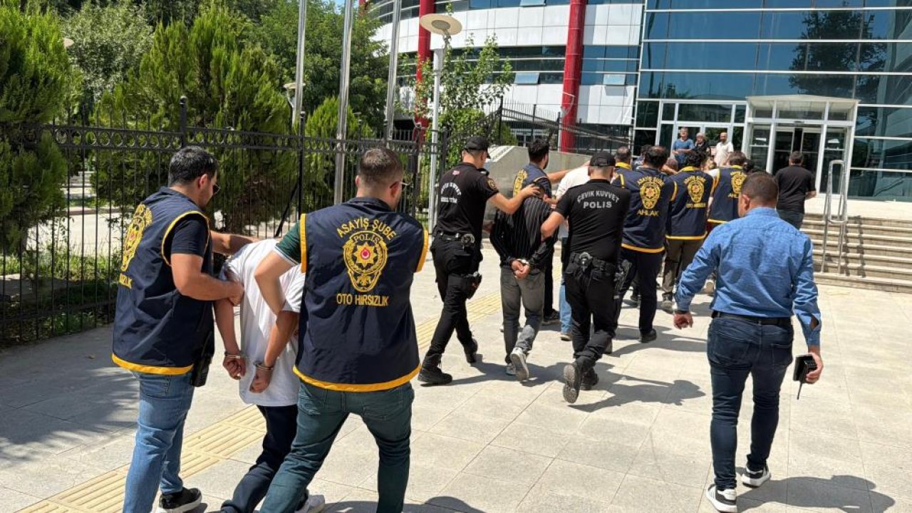 Konya da dahil 5 ilde eş zamanlı operasyon