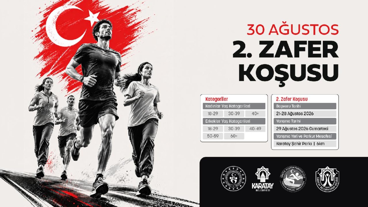 30 Ağustos Zafer Koşusu İçin Geri Sayım Başladı! Konya’da Başvurular 21 Ağustos’ta Açılıyor