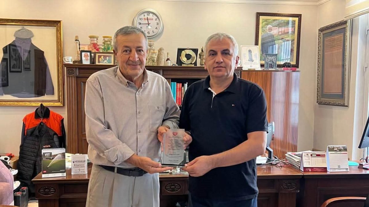 Konya Alperen Vakfı’ndan Metin Sağlam’a ziyaret