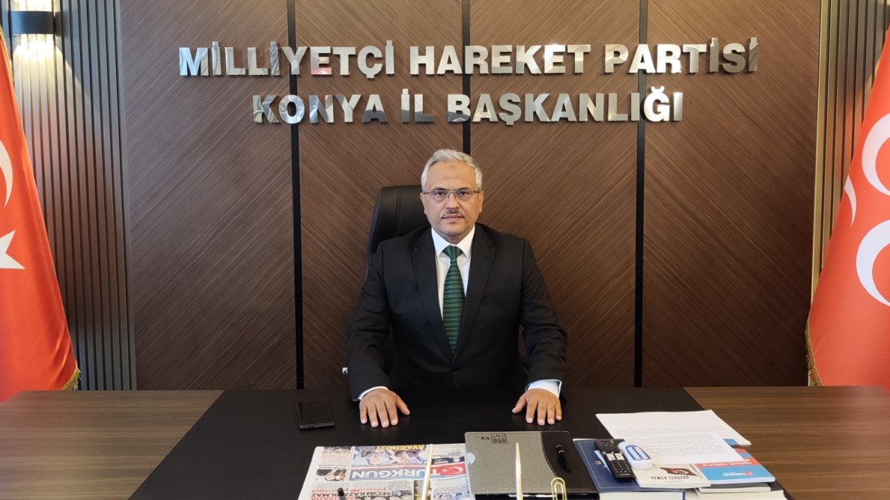 MHP Konya İl Başkanı Sedat Göncü, Tüm İslam Aleminin Mevlid Kandili'ni tebrik etti