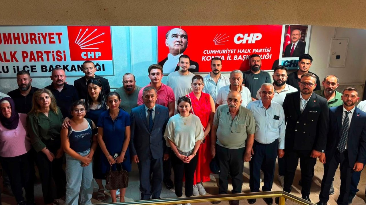 CHP Konya’da Serttaş’ın il başkanlığında il yönetim kurulu görevine başladı