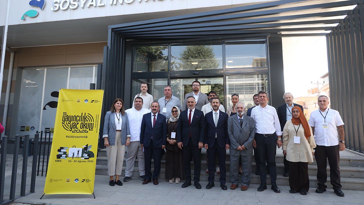 Konya’da gençleri heyecanlandıran yayıncılık buluşması! 5. Yayıncılık Yaz Okulu başladı