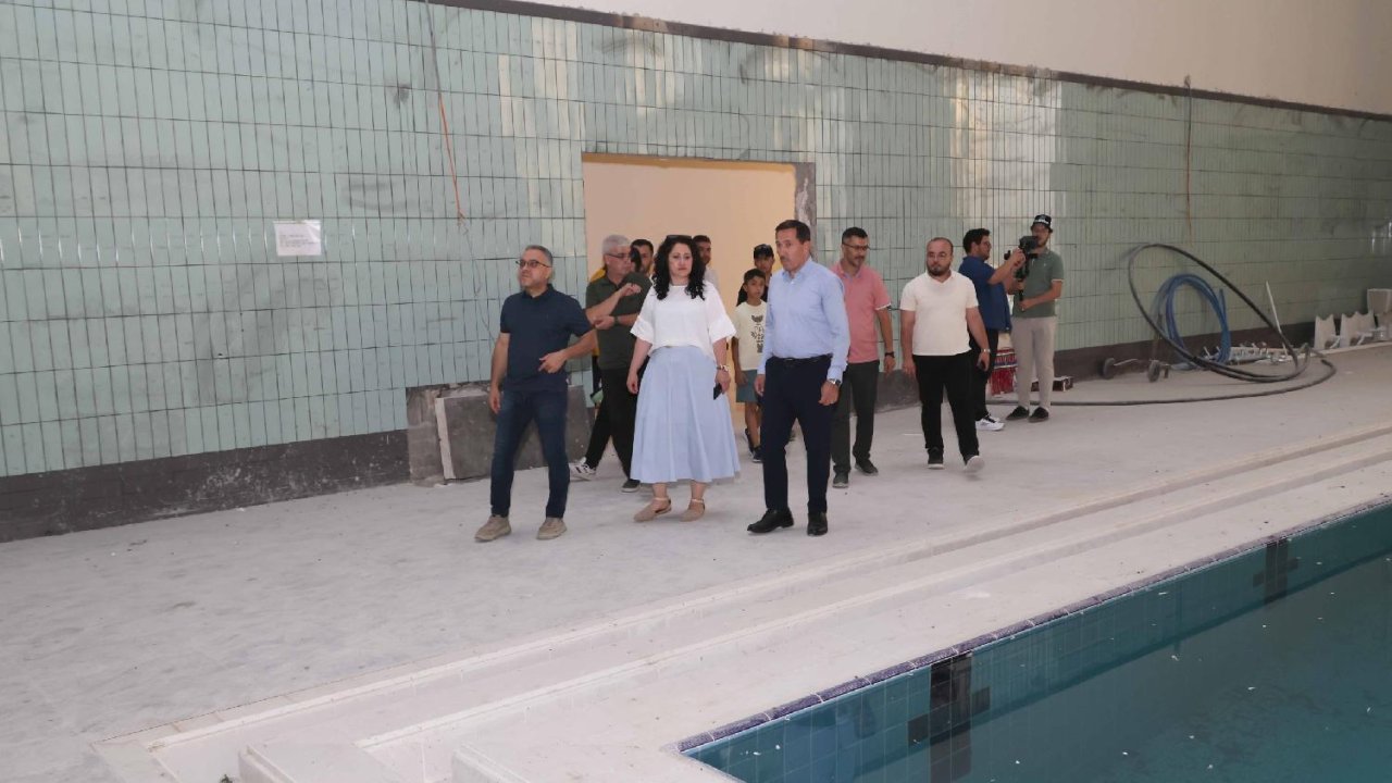 Karatay Spor Merkezi'nde sona yaklaşılıyor! Başkan Kılca incelemelede bulundu!