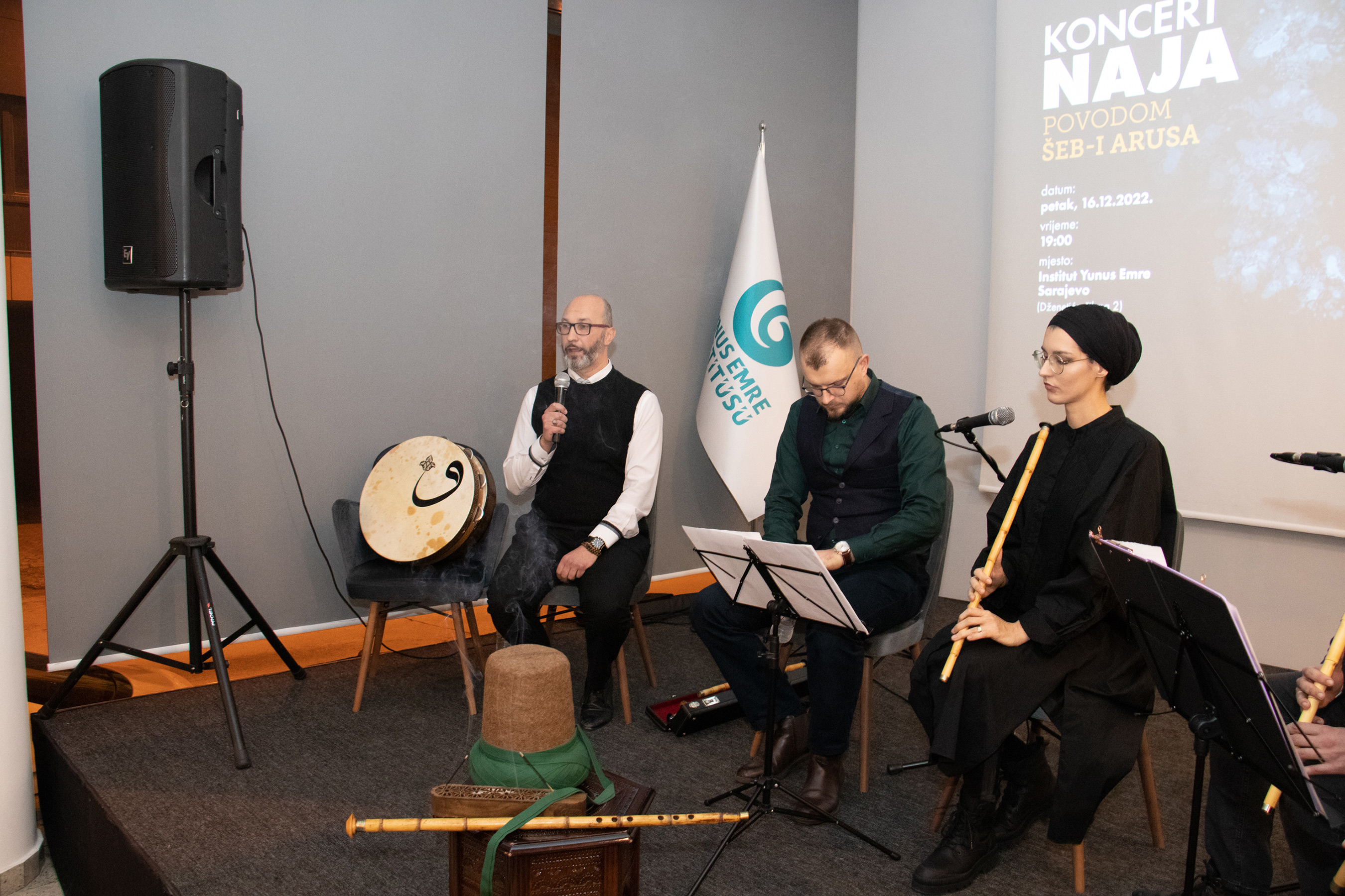 Saraybosna KOMEK` te Hz. Mevlana Anıldı