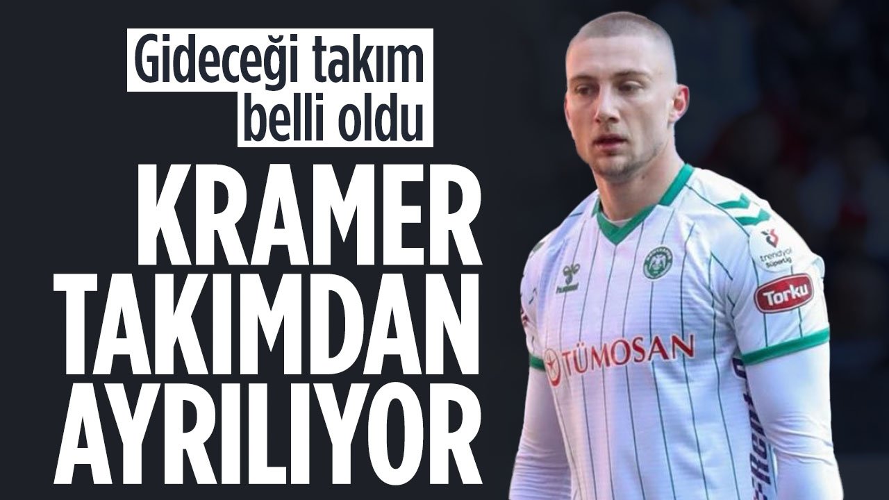 Konyaspor'da Kramer ile yollar ayırlıyor: Gideceği takım netleşti
