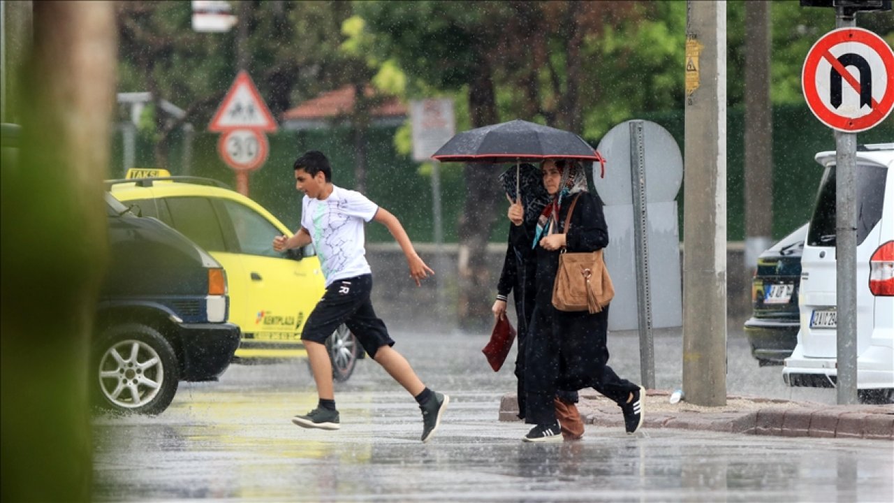 Konya'da 29 Ağustos hava durumu: Meteoroloji'den kuvvetli yağış uyarısı